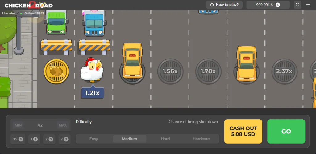 Spiel Chicken Road 2